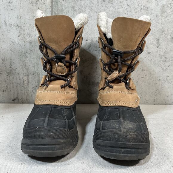 Cabela’s Mens Sz 6M Snow Pac Waterproof 3M Thinsulate Boots Leather Uppers Lined - Picture 2 of 11